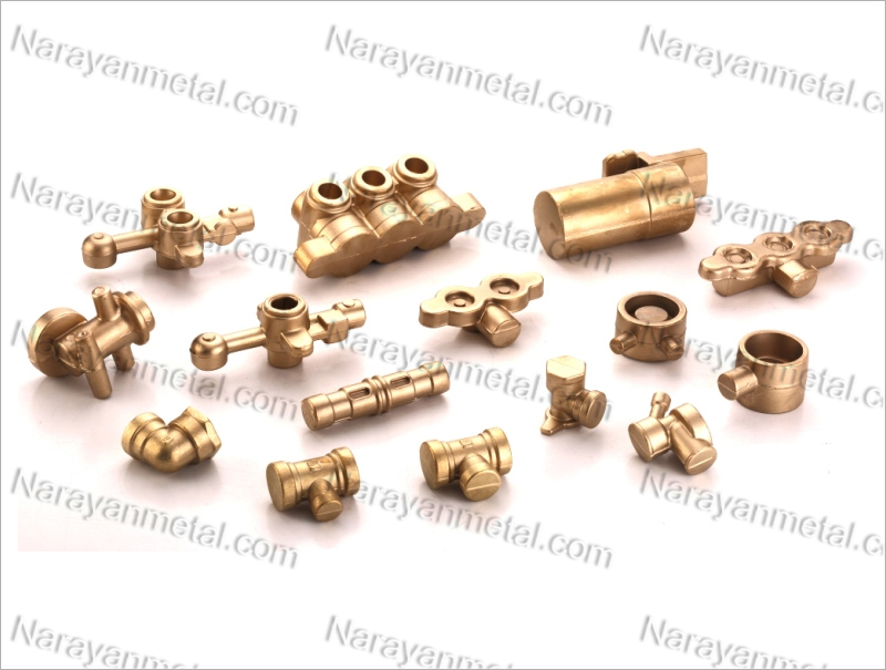 brass forging components